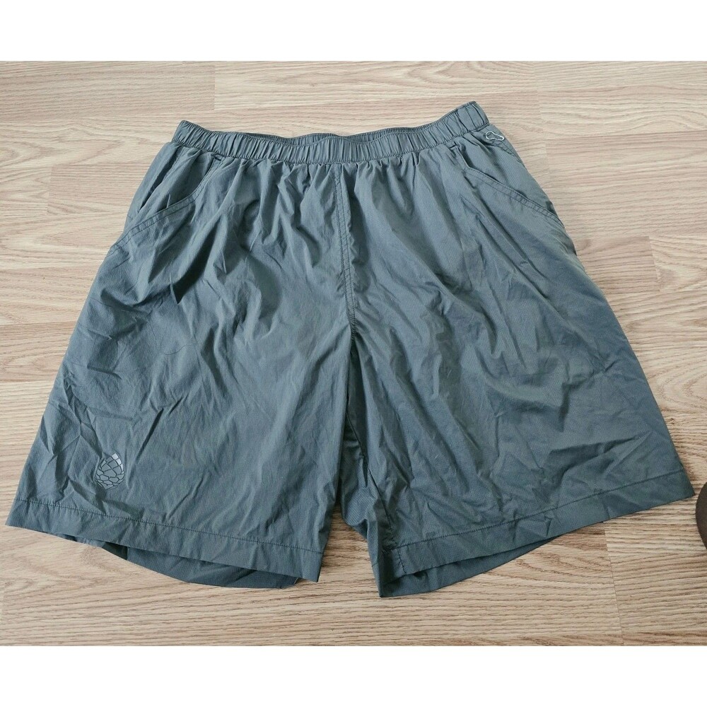 STIO Men's Second Light Short Size XL Gray Nylon Athletic